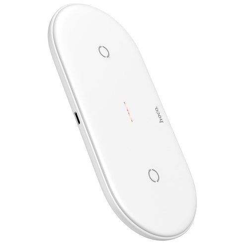 Hoco CW23 Dual wireless Fast Charger - 10W